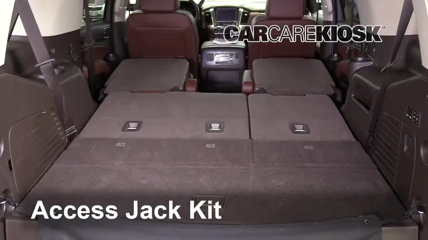 2018 Chevrolet Tahoe Premier 6.2L V8 FlexFuel Jack Up Car Use Your Jack to Raise Your Car